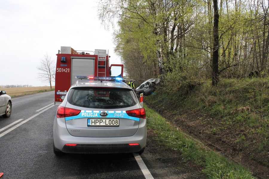 Tragiczny wypadek w Lublińcu. Samochód uderzył w
