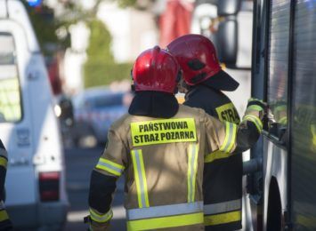 33 interwencje Straży Pożarnej na terenie Częstochowy i okolic w nocy w związku z deszczem