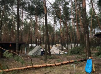 Sztab kryzysowy wojewody śląskiego - ewakuowano dzieci z obozowisk harcerskich