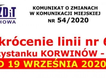 We wtorek (07.09) spore utrudnienia drogowe w gminie Poczesna. MPK zmienia na jeden dzień trasę autobusu linii nr 69