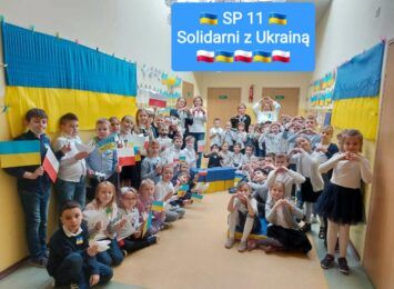 Częstochowskie szkoły solidarne z Ukrainą. Uczniowie pomagają na wiele sposobów