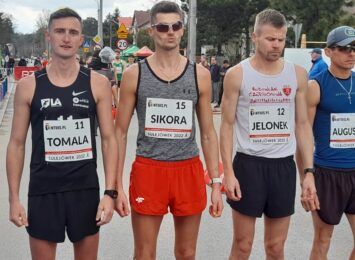 CKS Budowlani i nasi lekkoatleci świetni w mistrzostwach Polski w chodzie sportowym