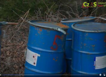Toksyczne chemikalia usunięte z rejonu Góry Ossona