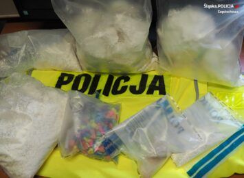 Policja w Częstochowie przejęła narkotyki warte prawie 230 tysięcy złotych