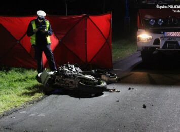 Tragiczny wypadek na DK 43. Nie żyje 21-letni motocyklista