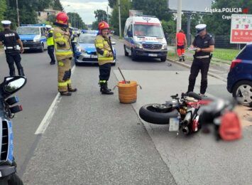 Śmiertelny wypadek na ul.Św. Jadwigi. Nie żyje 41-letni motocyklista