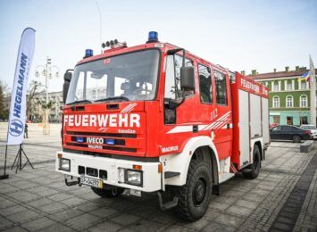 Udało się przekazać wóz strażacki z Częstochowy dla Ukrainy