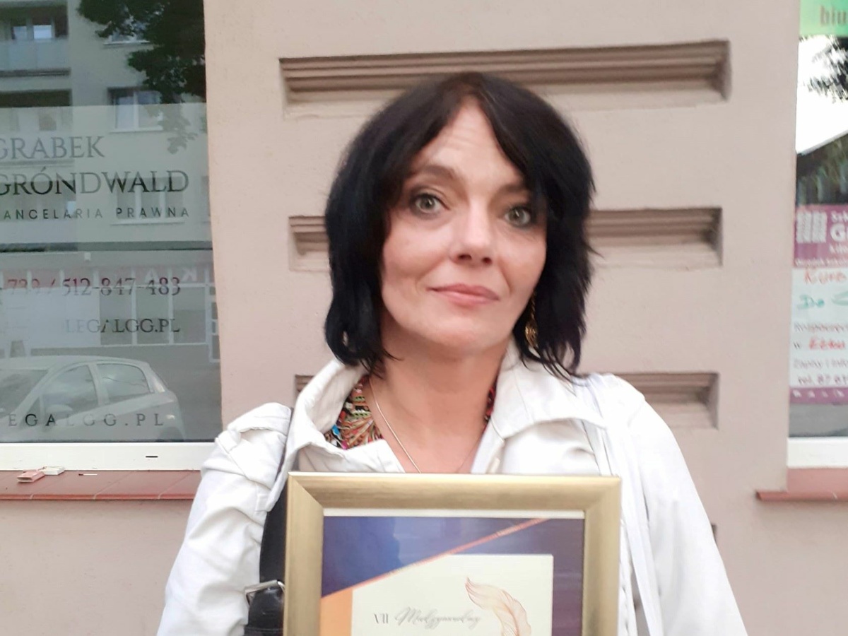 Autorka z głównym trofeum w międzynarodowym konkursie literackim