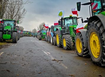 Protest rolników w Częstochowie